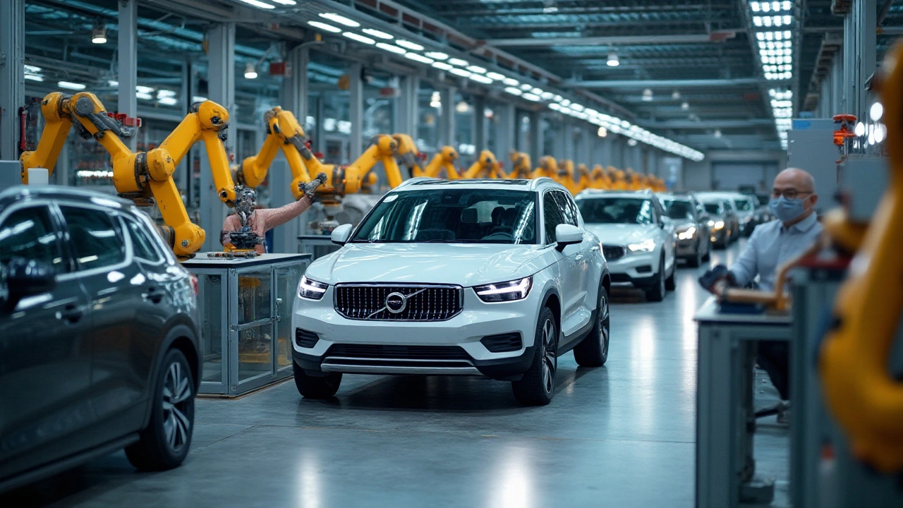 Kde se vyrábí Volvo XC40: Výroba a Detaily