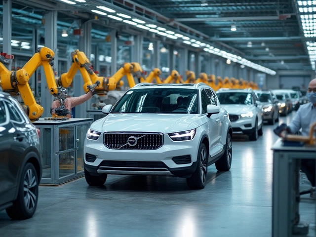 Kde se vyrábí Volvo XC40: Výroba a Detaily