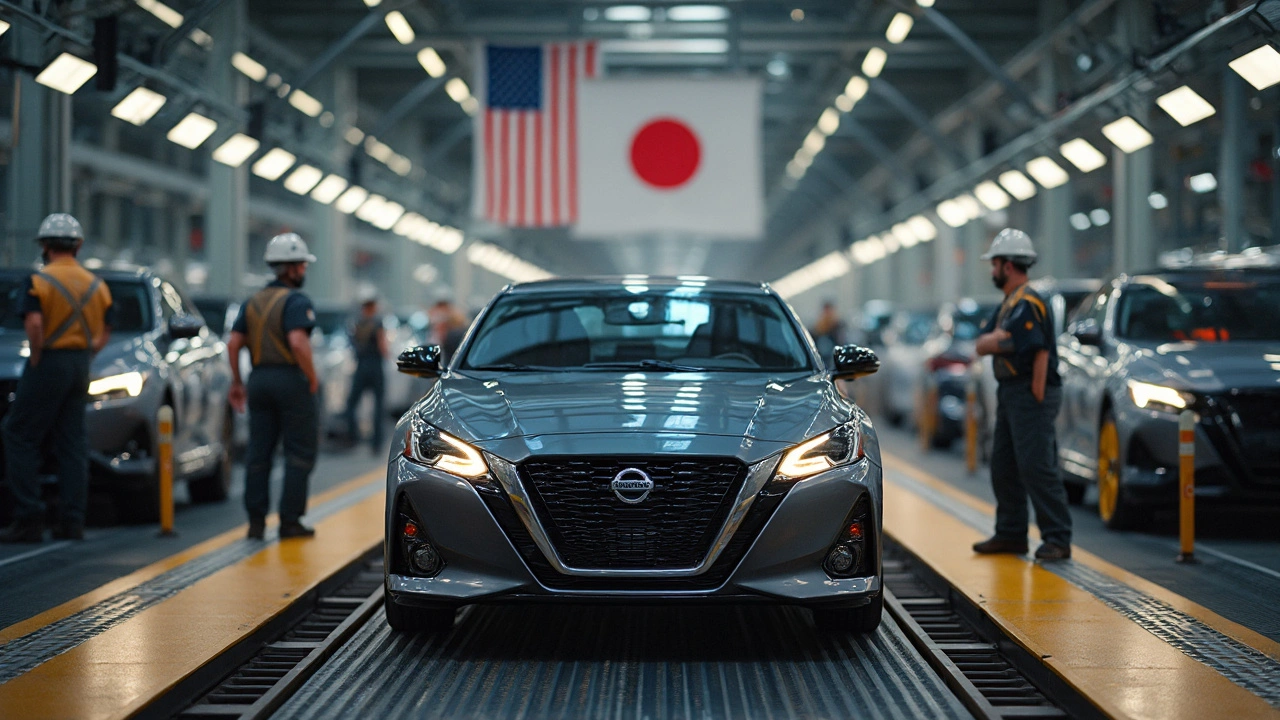 Co se vyrábí v USA: Nissan a americká produkce