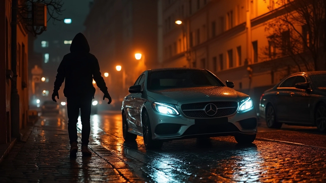 Jaká auta se nejvíce kradou: Mercedes-Benz v ohrožení