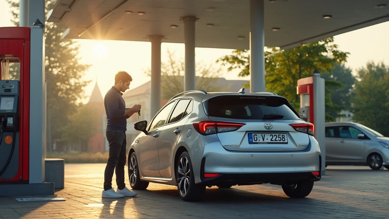 Kde je vín u Toyota Auris? Rychle najdete nádrž