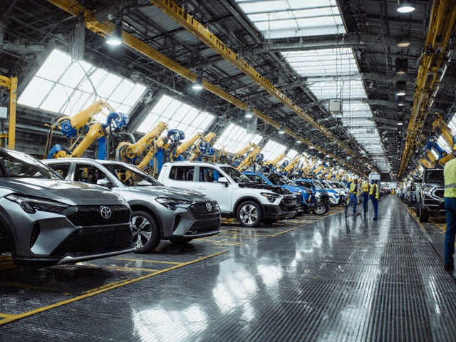 Kdo vyrábí nejvíce aut? Přehled největších automobilových výrobců v roce 2024